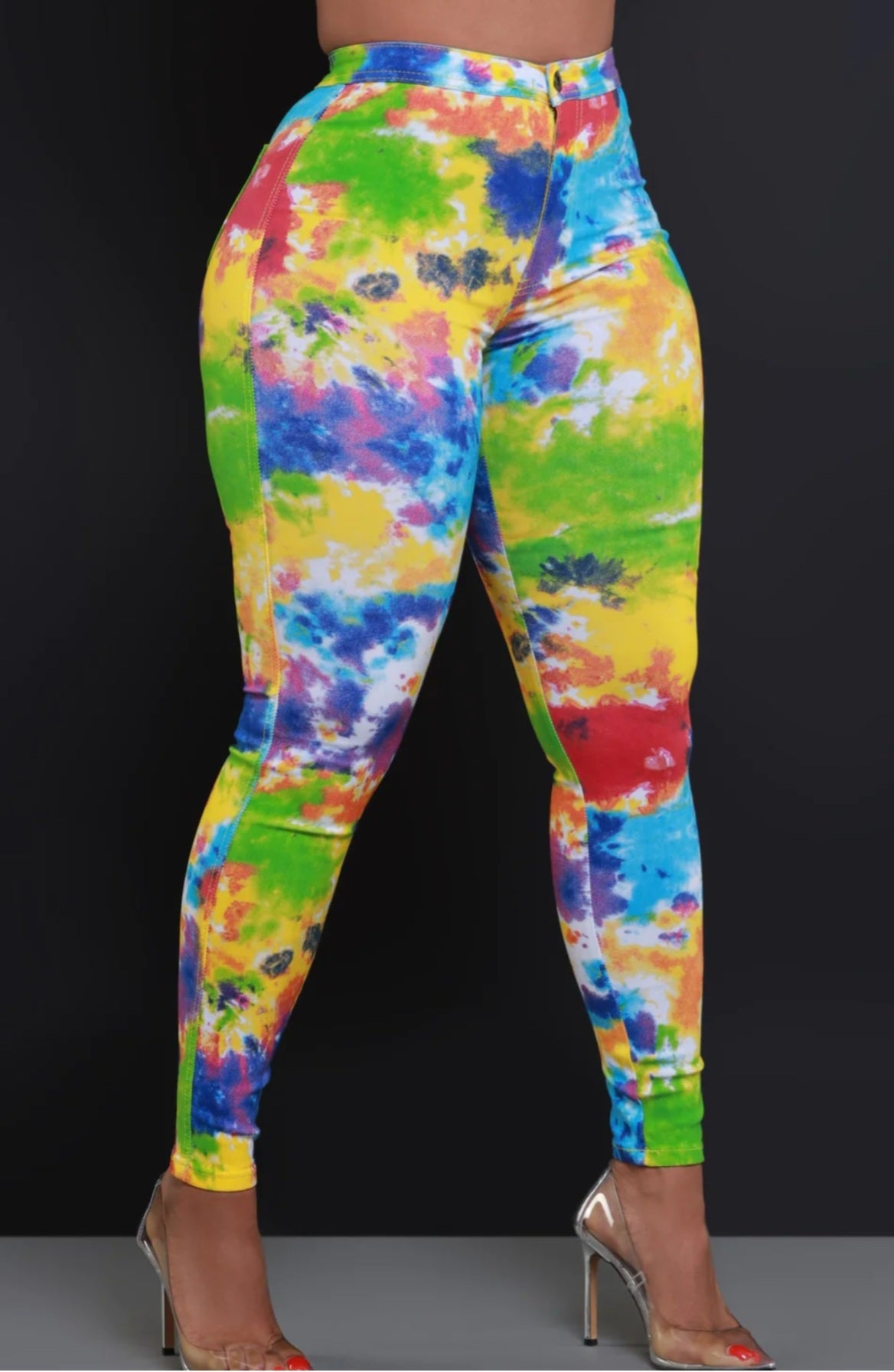 Tie-Dye Stretch Pants