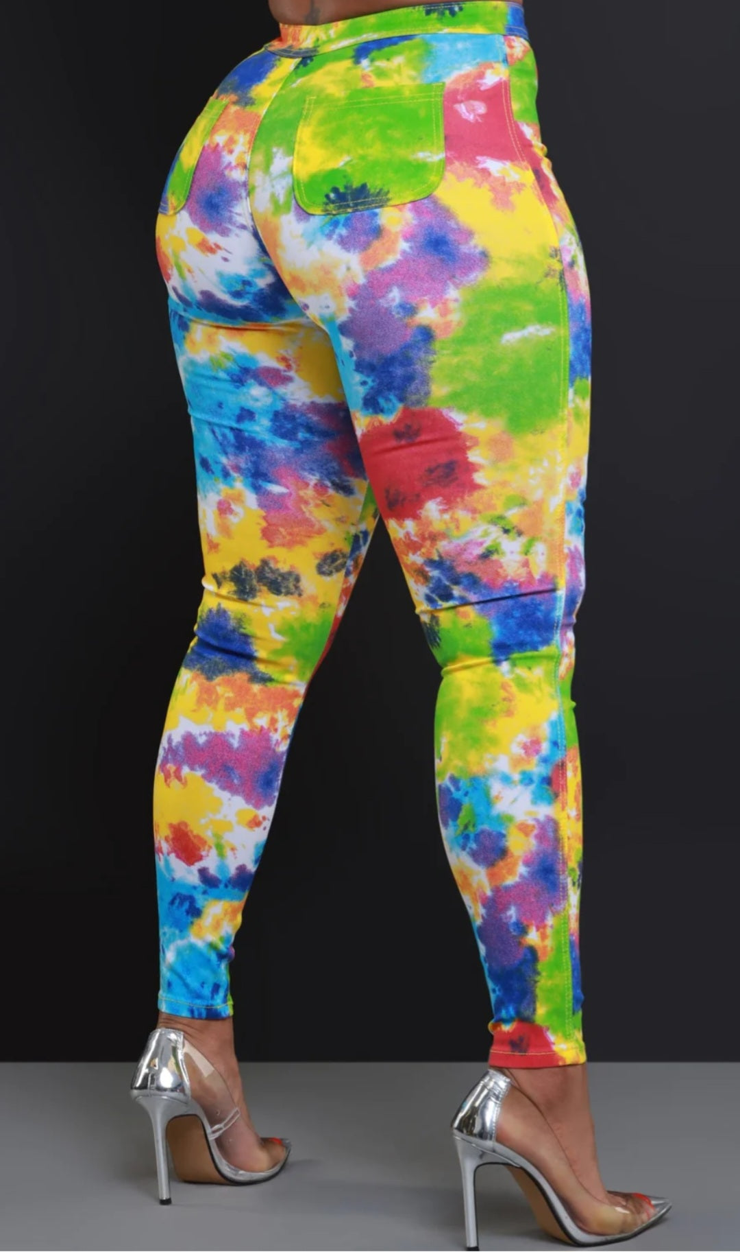 Tie-Dye Stretch Pants