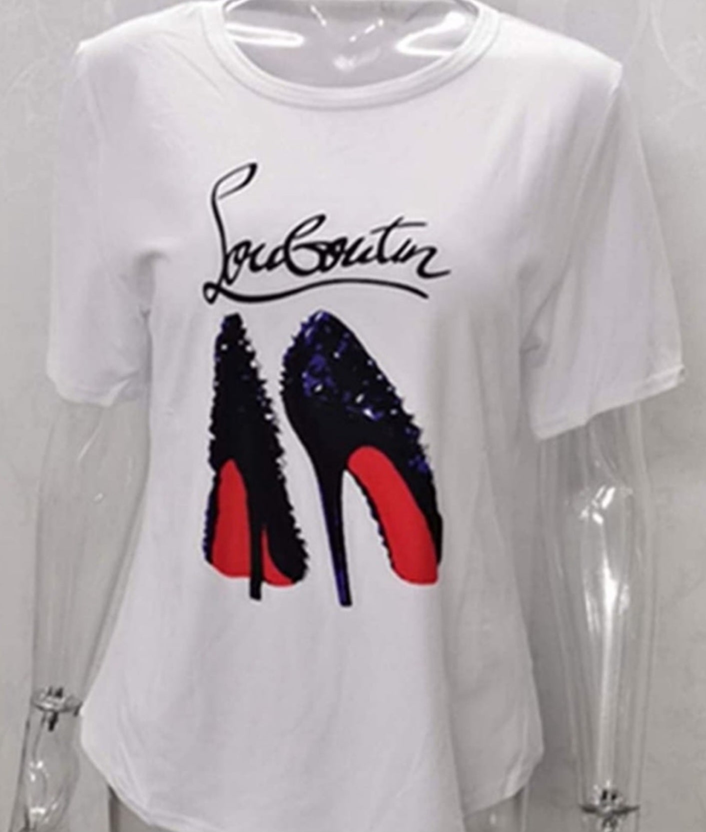 Louboutin T-shirt - Sheer Sheek Modest Boutique