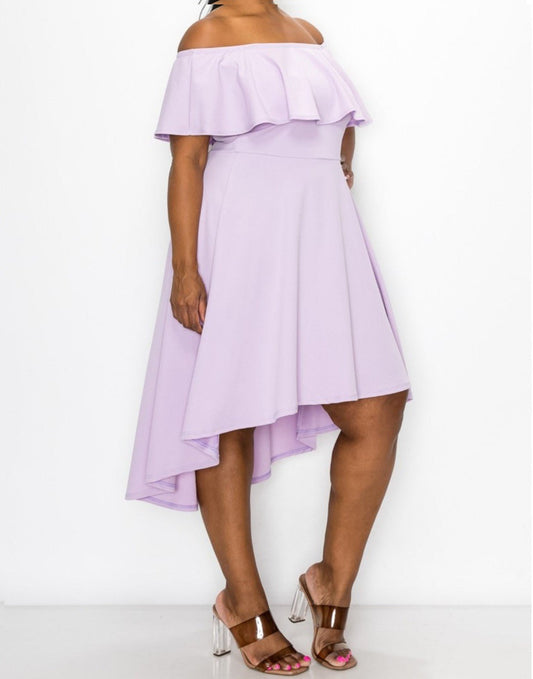 Love Me Lavender Dress - Sheer Sheek Modest Boutique