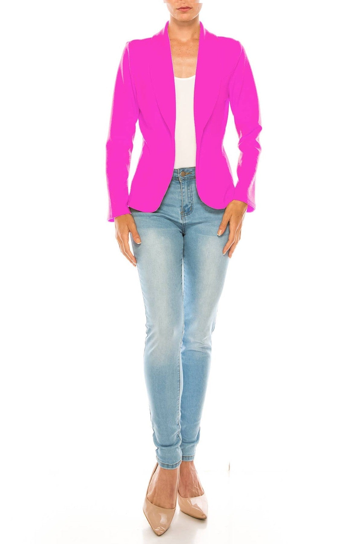 Women's Lightweight Blazer Jacket - Sheer Sheek Modest Boutique